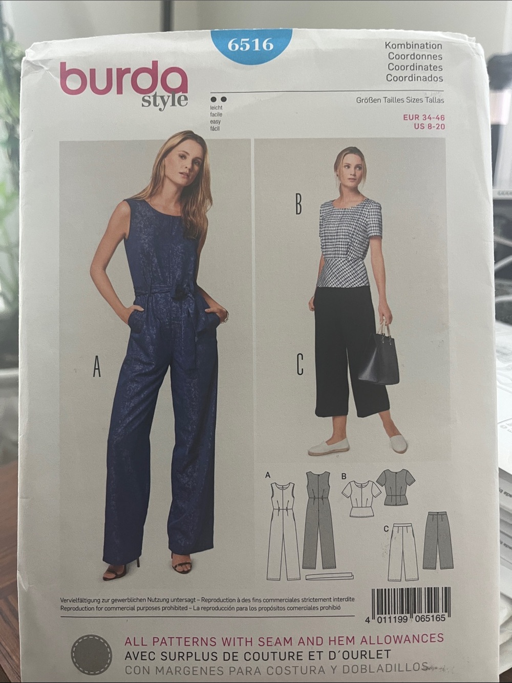 Sewing patter